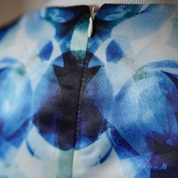 Blue and White Princess Style Dress - Picture 4 of 6